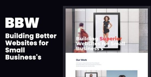 BBW – Web Design Agency Elementor Template Kit